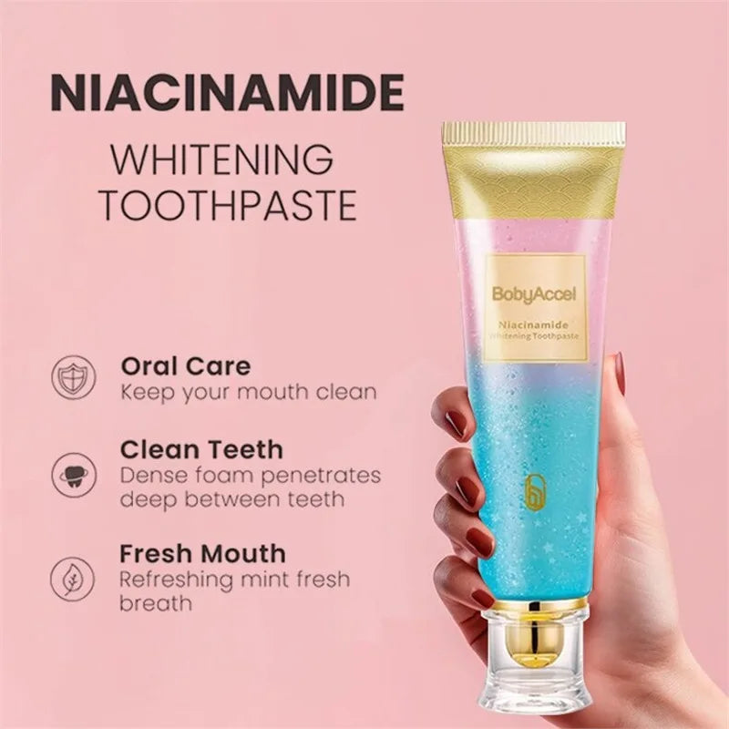 BodyAccel™ Niacinamide Whitening Toothpaste
