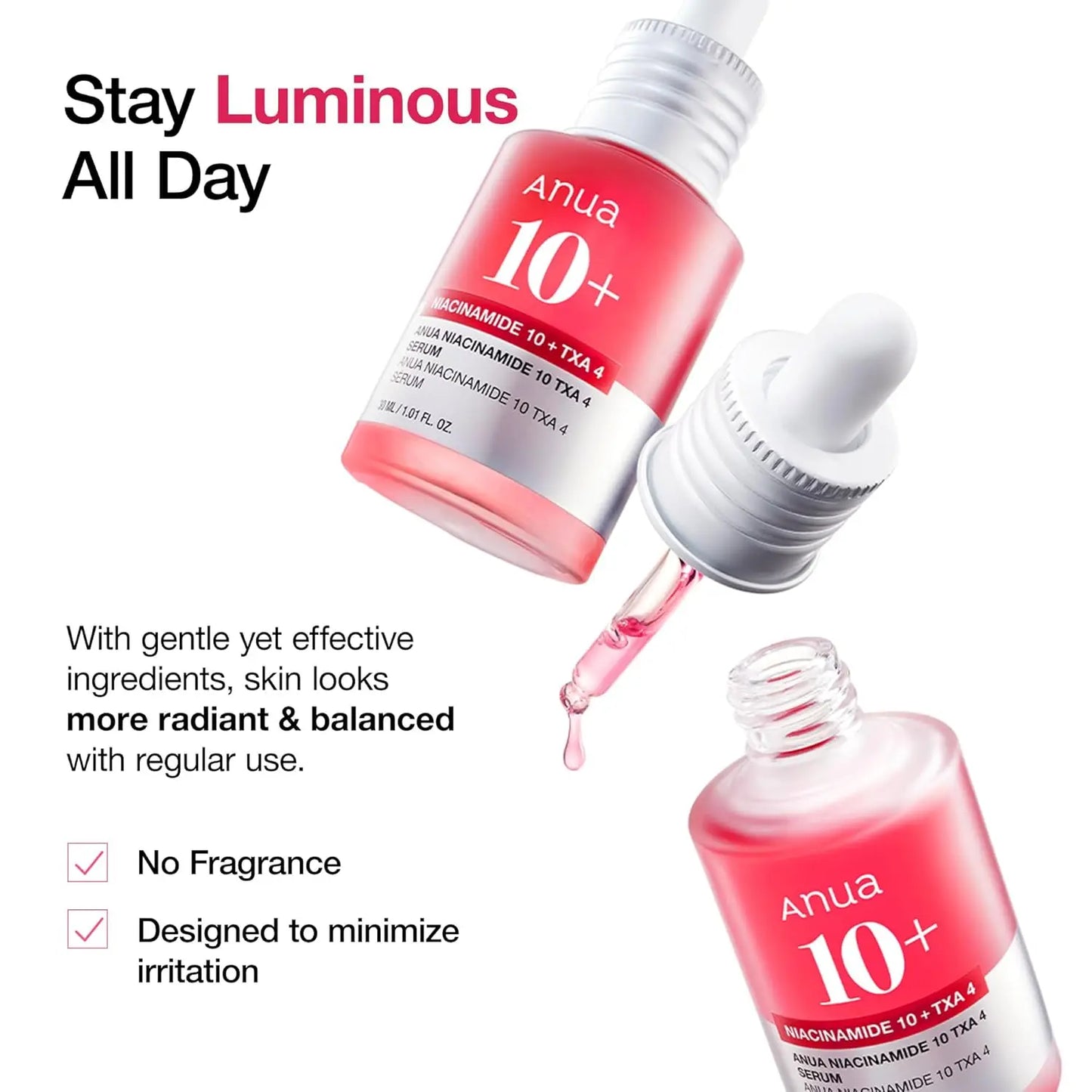 Anua 10+ Radiance Glow Serum