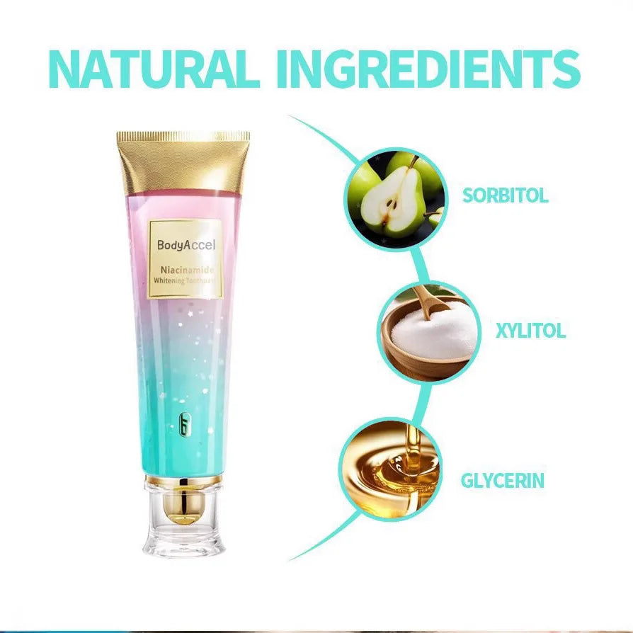 BodyAccel™ Niacinamide Whitening Toothpaste